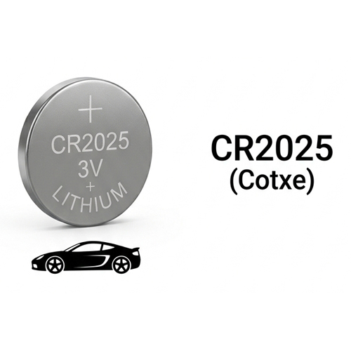 Pila comandament cotxe i garatge CR2025